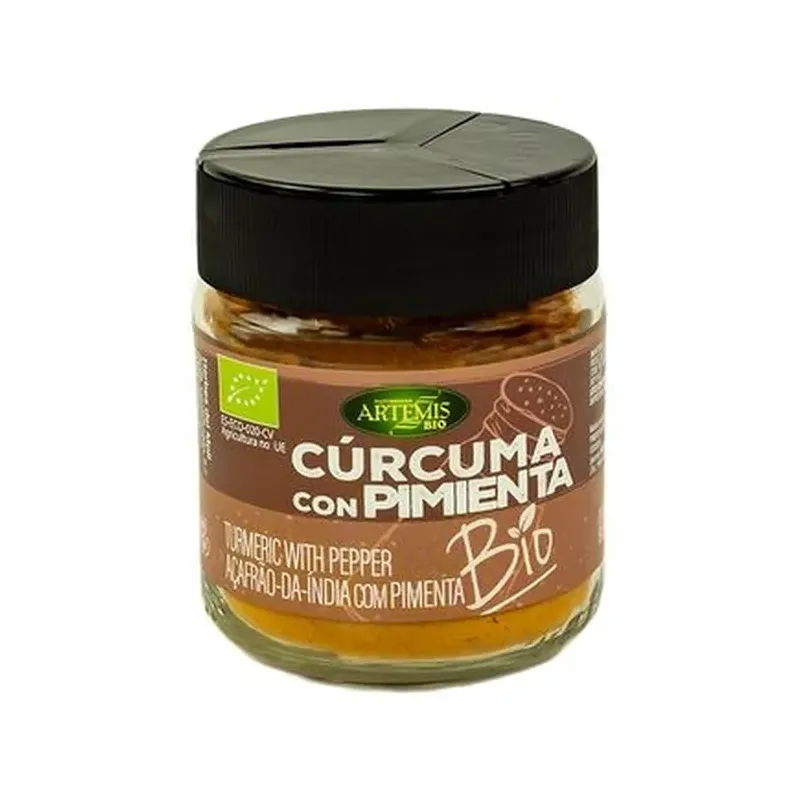 CURCUMA CON PIMIENTA 80 GRAMOS BIO