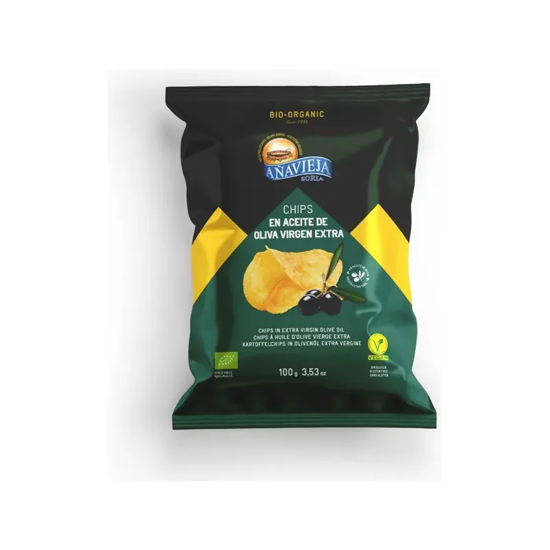 PATATAS FRITAS ACEITE OLIVA ECO 100 GR
