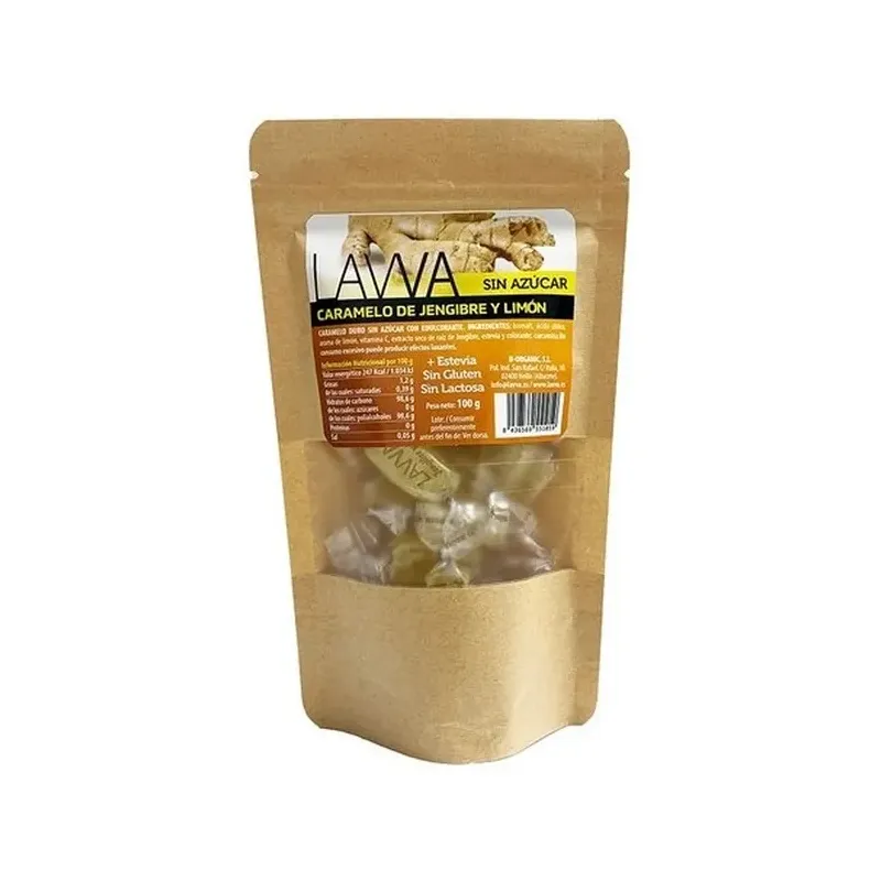 CARAMELOS JENGIB-LIMON S/A.100 GR