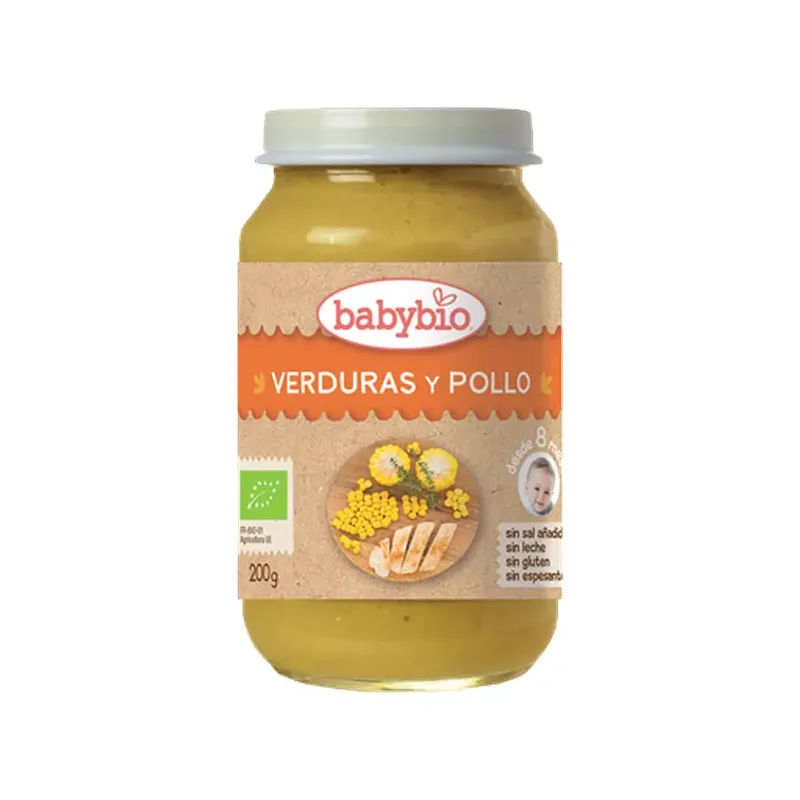 MENU VERDURA POLLO BIO 200G
