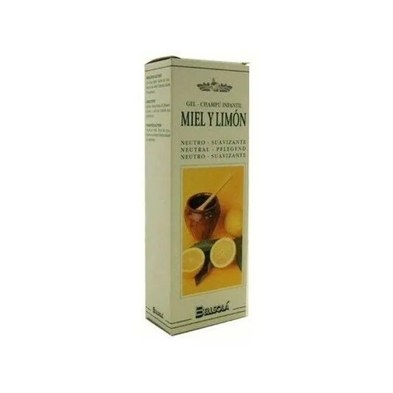 GEL-CHAMPU INFANTIL MIEL Y LIMÓN 25