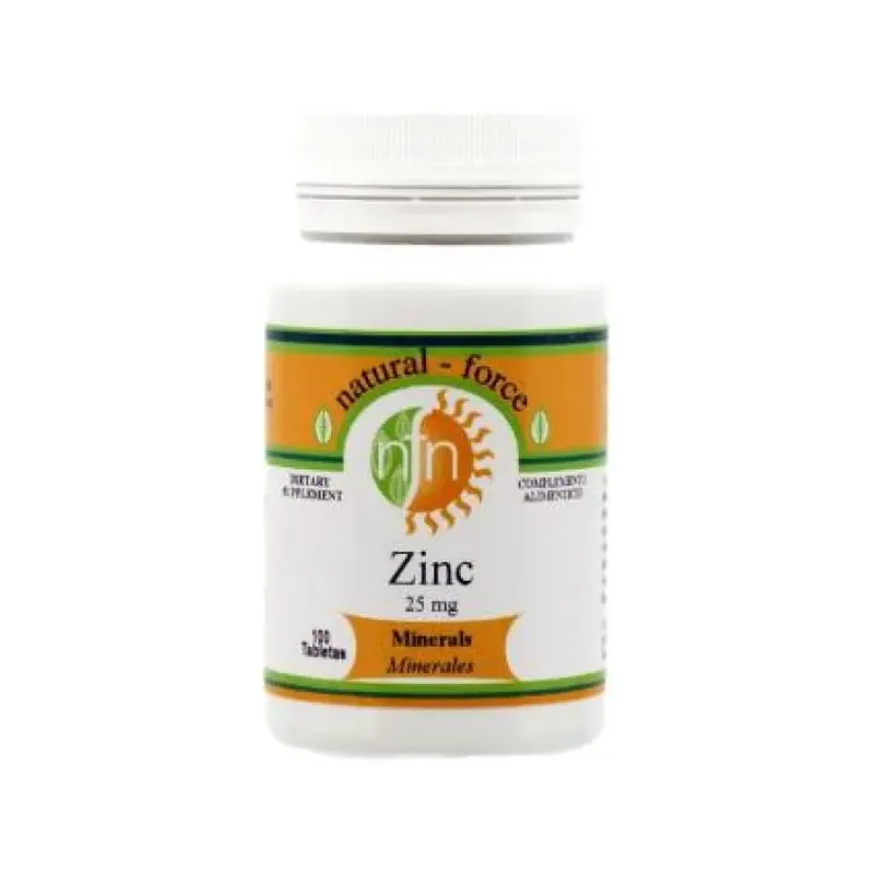 ZINC 25 MG. 100 TAB.