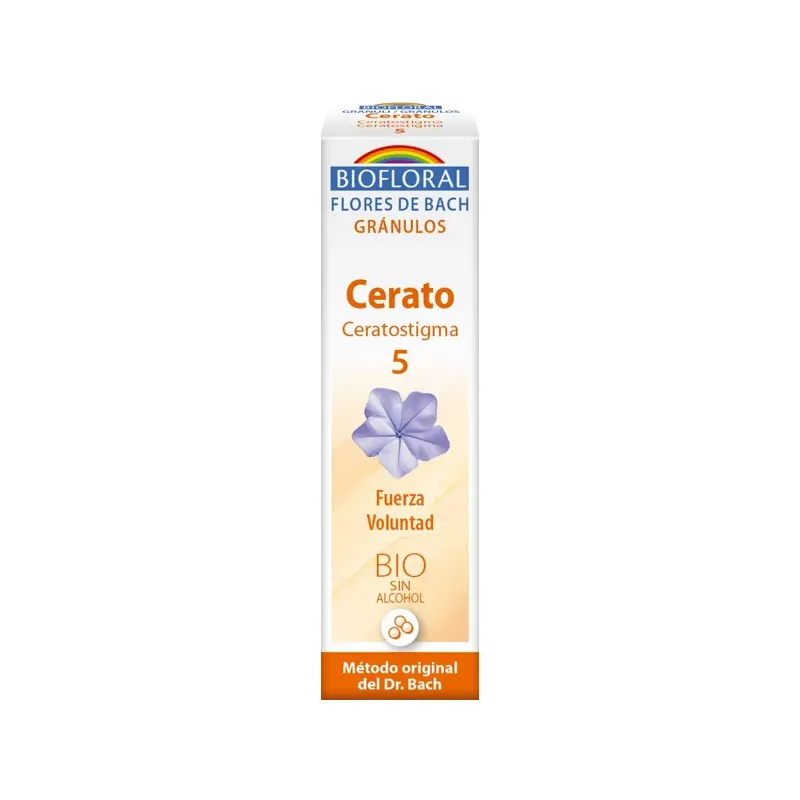 FLORES DE BACH 05 CERATO - CERATOST FLORES DE BACH BIO GRANULOS 9 grs - UNITARIO