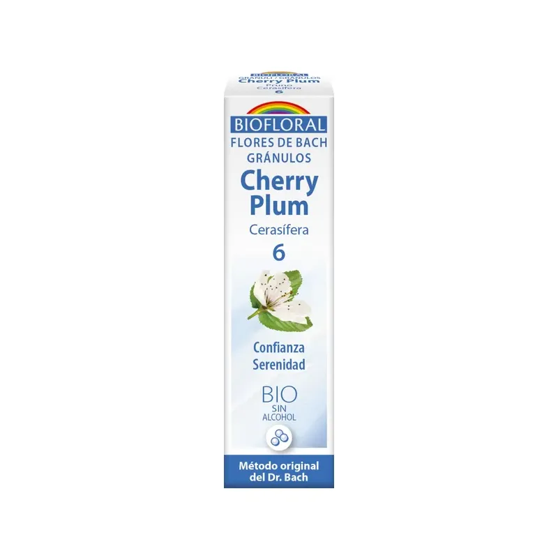 FLORES DE BACH 06 CHERRY PLUM - CER FLORES DE BACH BIO GRANULOS 9 grs - UNITARIO