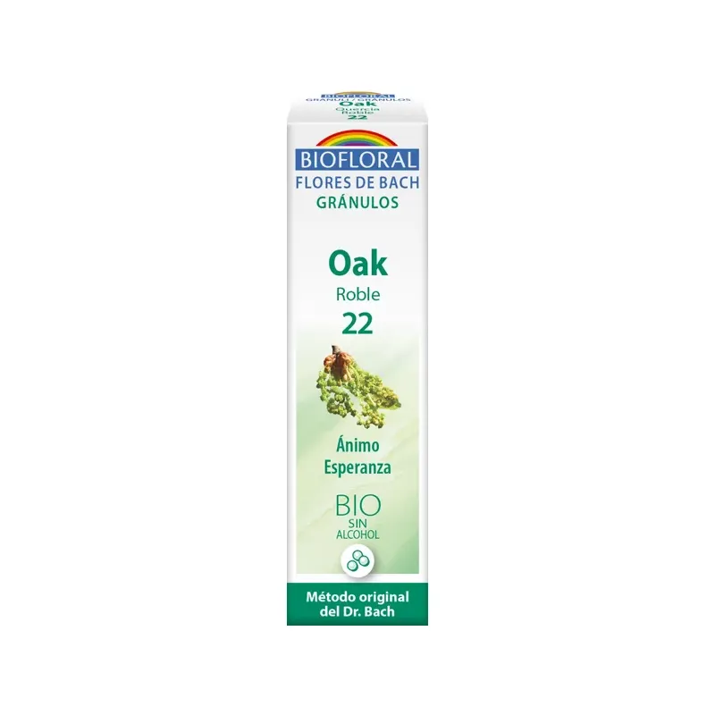 FLORES DE BACH 22 OAK - ROBLE FLORES DE BACH BIO GRANULOS 9 grs - UNITARIO