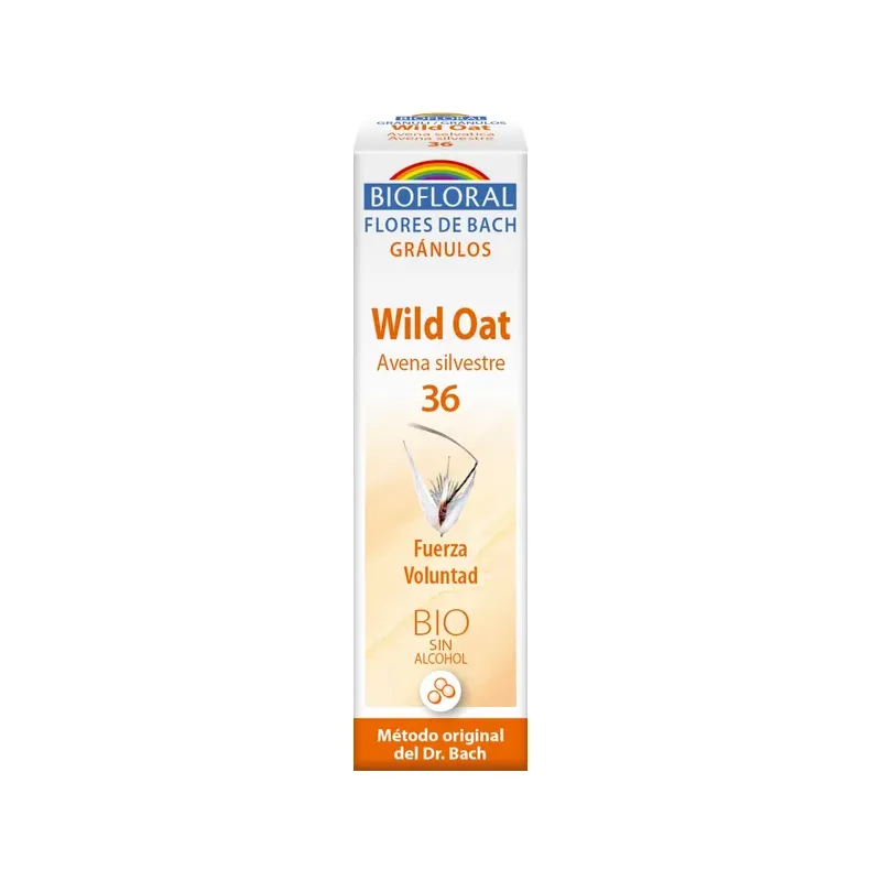 FLORES DE BACH 36 WILD OAT - AVENA FLORES DE BACH BIO GRANULOS 9 grs - UNITARIO