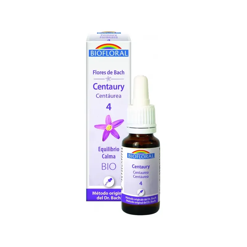 FLORES DE BACH 04 CENTAURY - CENTÁU BIO DEMETER*  - 20 ml