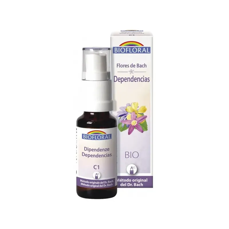 FLORES DE BACH - COMPLEJO 01 Dependencias spray BIO DEMETER 20ml