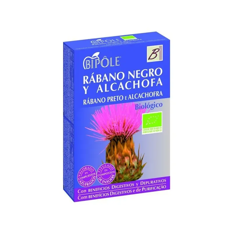 RABANO NEGRO + ALCACHOFA (20 viales)