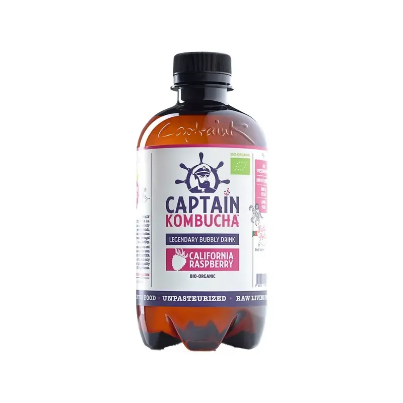 BEBIDA KOMBUCHA FRAMBUESA  400ML