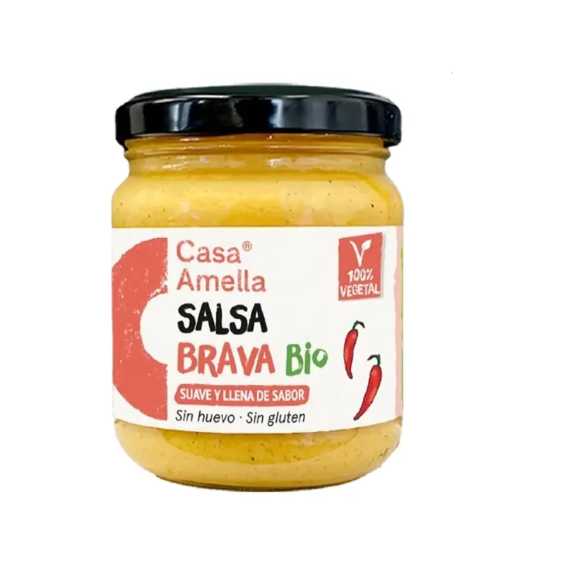 Salsa brava vegana Bio 180gr