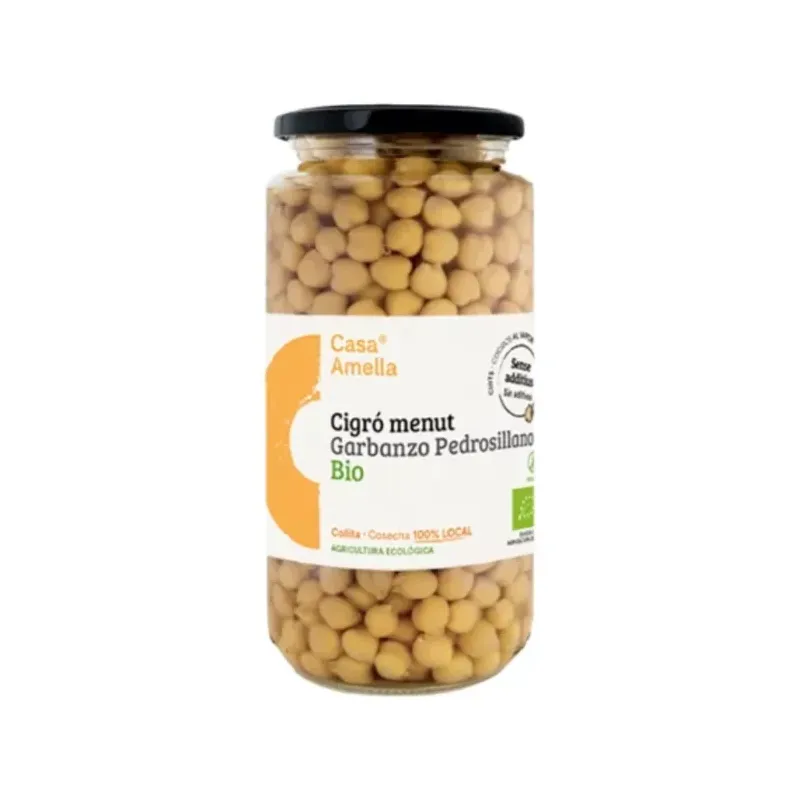 BIO GARBANZOS PEDROSILLANO COCIDOS 540 GR