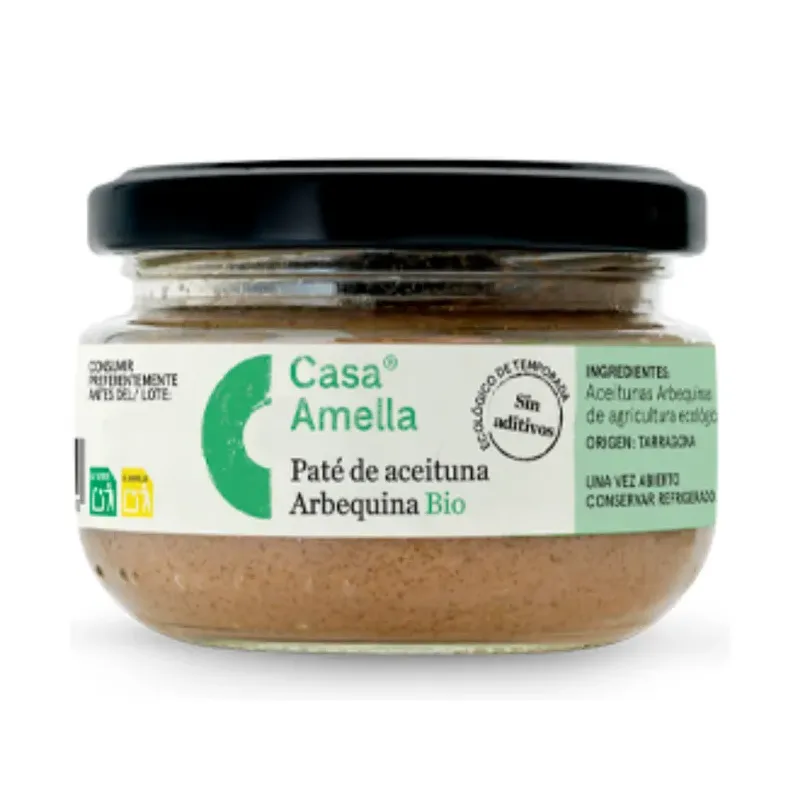 BIO PATÉ DE ACEITUNA ARBEQUINA 100 GR