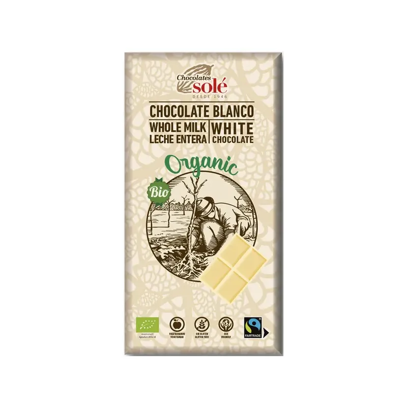CHOCOLATE BLANCO ECO FT 100G