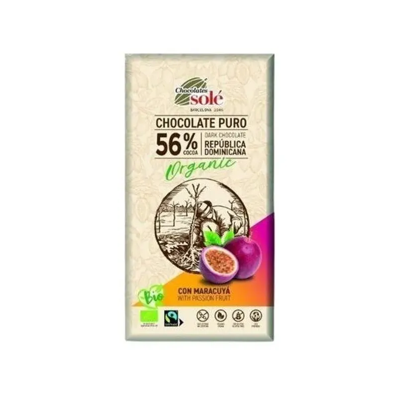 NEGRO 56% MARACUYA ECO FT 100G