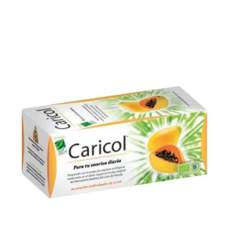 CARICOL®. CAJA CON 20 ESTUCHES INDI