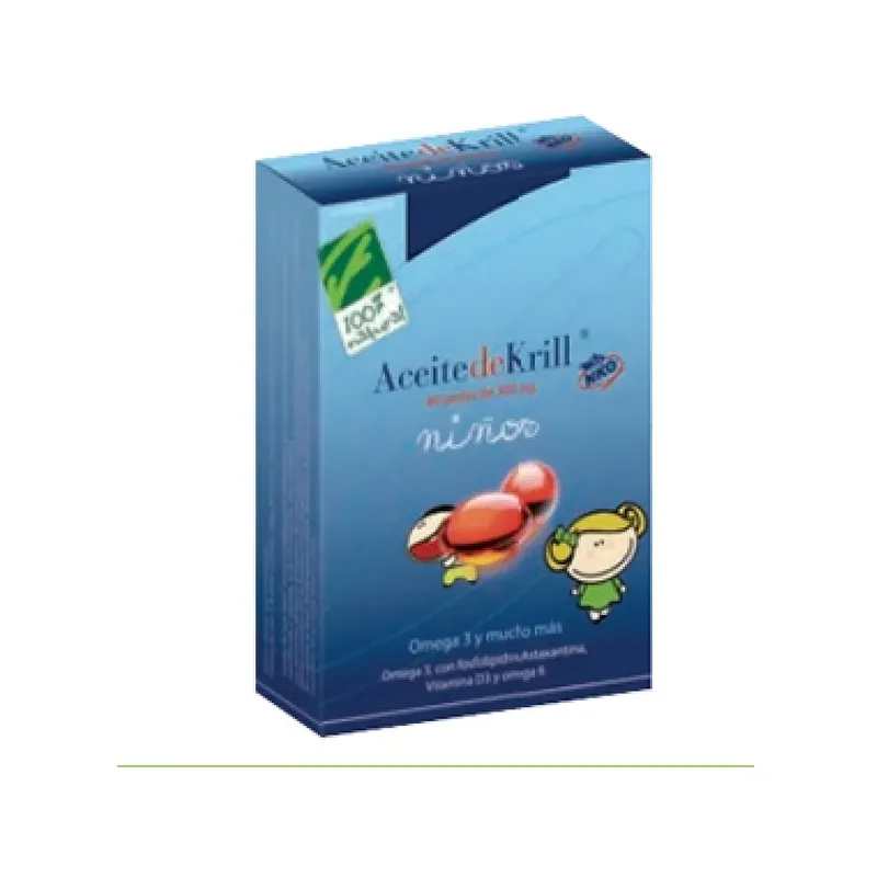 ACEITE DE KRILL  NIÑOS 60 PERLAS