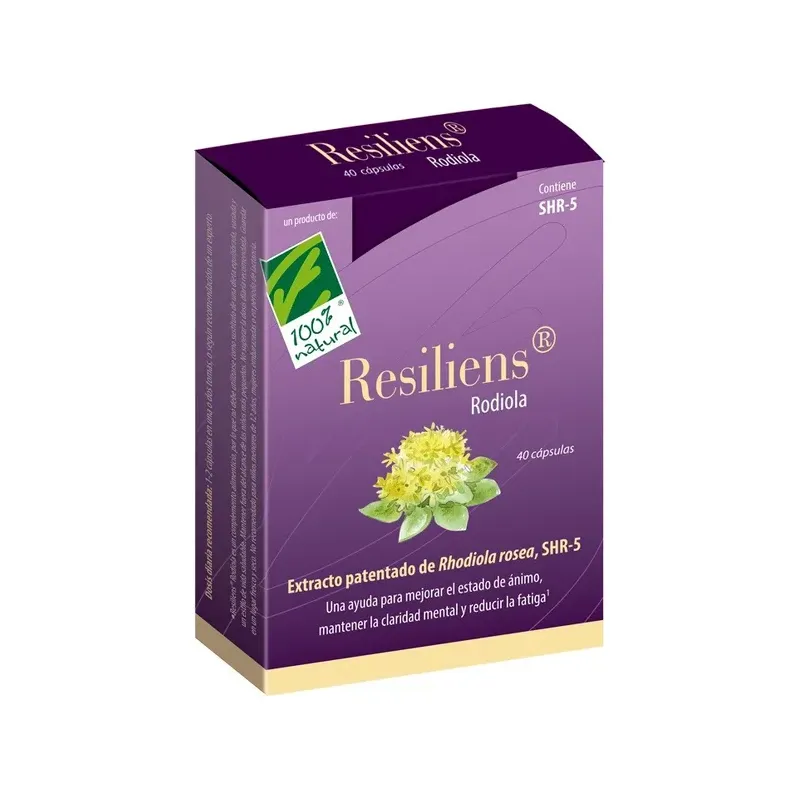 RESILIENS® RODIOLA. CAJA CON 40 CÁP