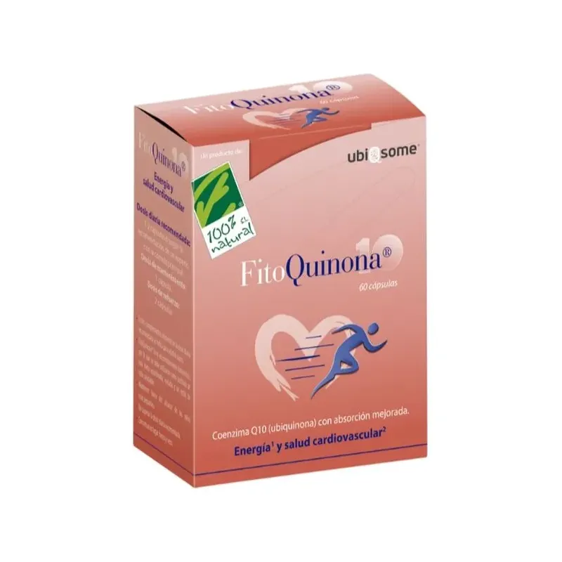 FITOQUINONA®10. CAJA CON 60 CÁPSULA