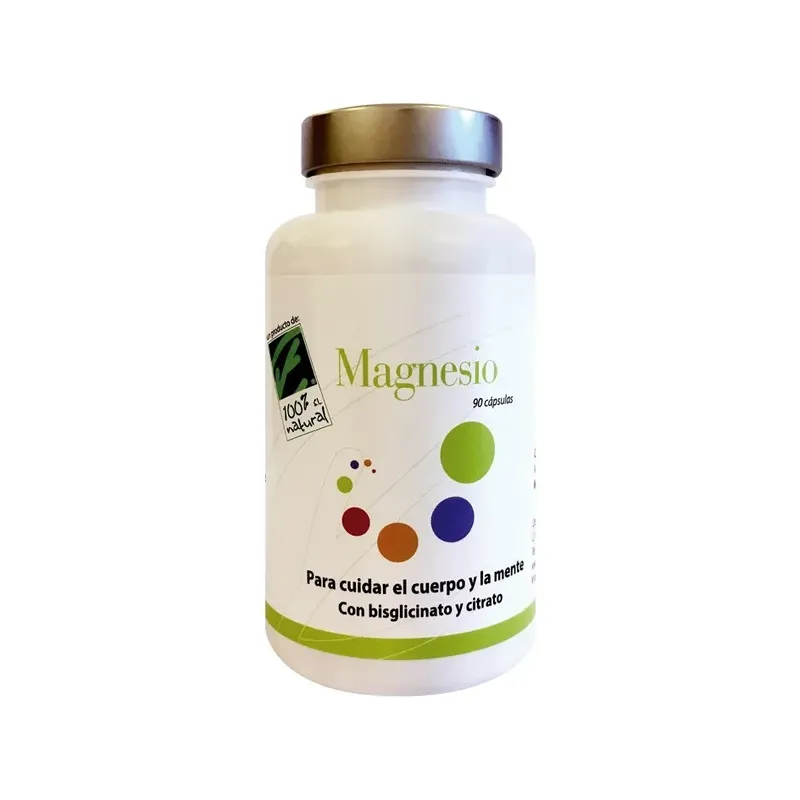 MAGNESIO 90. BOTE CON 90 CÁPSULAS