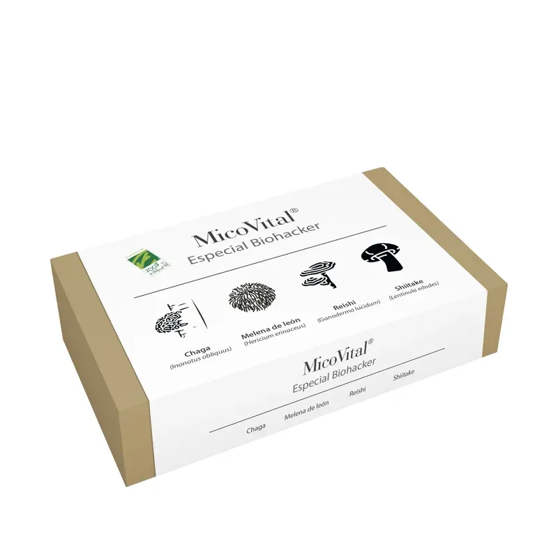 MICOVITAL® ESPECIAL BIOHACKER Pack con los 4 extractos líquidos de hongos