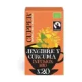 INFUSIÓN DE JENGIBRE Y CÚRCUMA BIO, 20BOLSAS