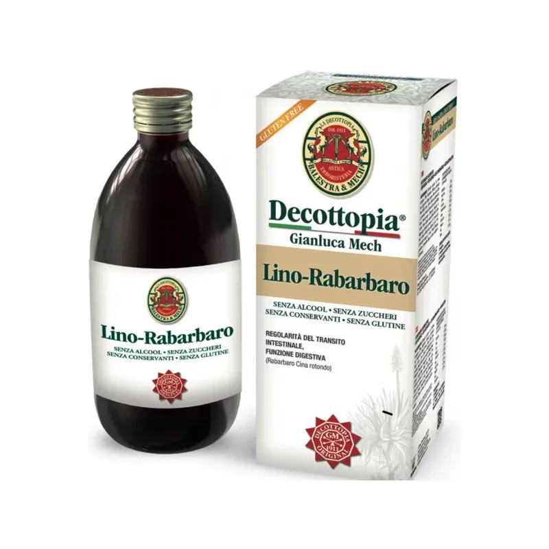LINO RABARBARO 500 ML DECOTTOPIA