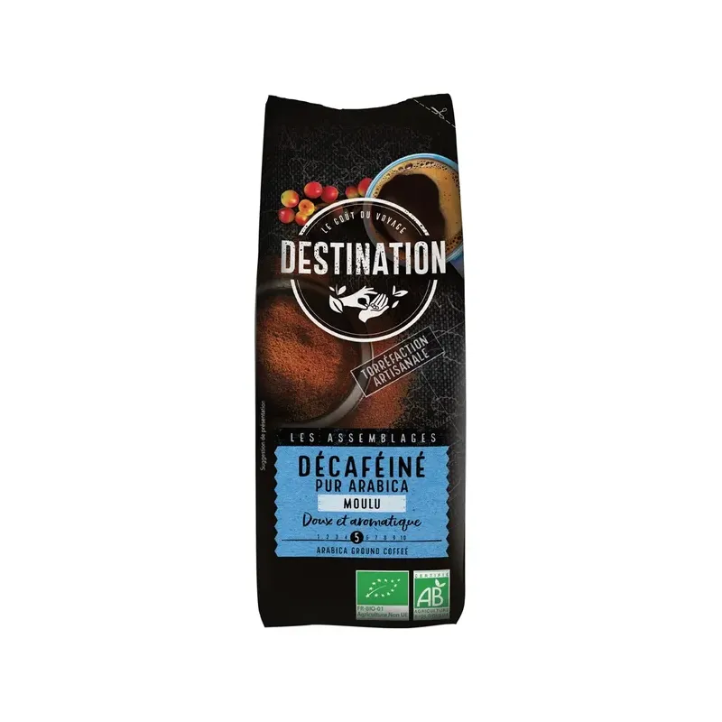 CAFÉ MOLIDO DESCAFEINADO SUAVE 100%