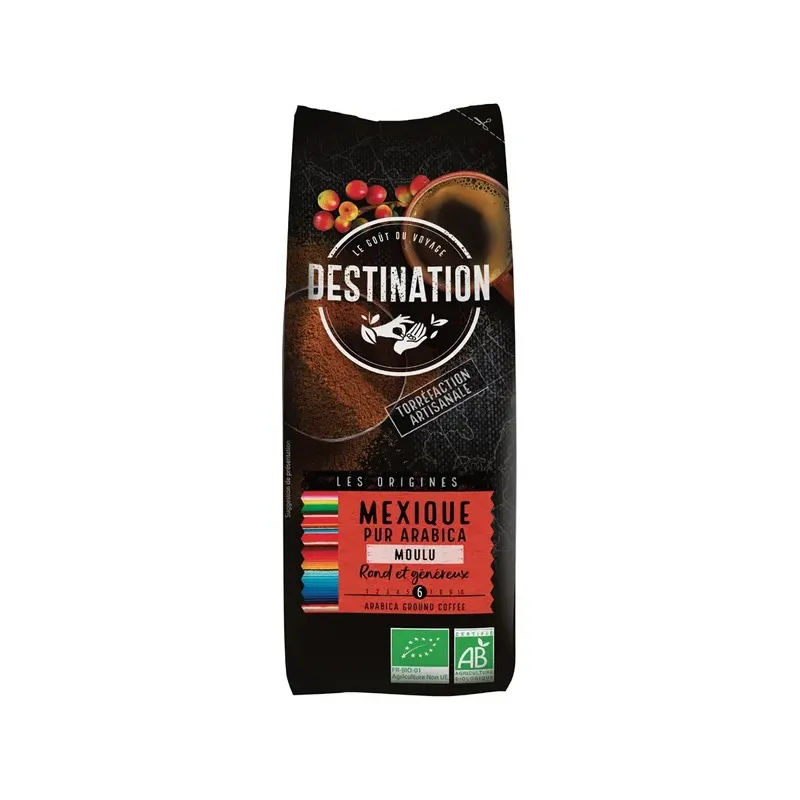 CAFÉ MOLIDO MÉXICO 100% ARÁBICA BIO