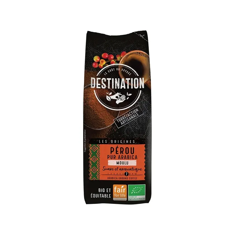 CAFÉ MOLIDO PERÚ 100% ARÁBICA BIO,