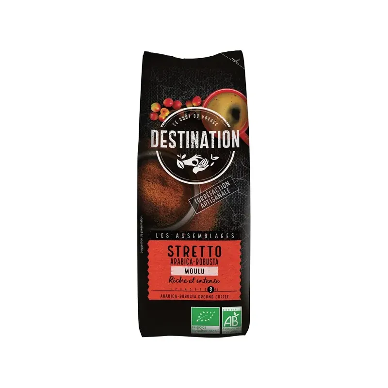CAFÉ STRETTO ITALIANO MOLIDO BIO, 2