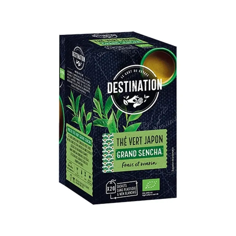 TÉ VERDE SENCHA JAPÓN SOBRES BIO, 2