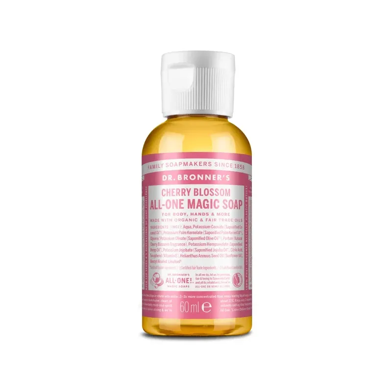 JÁBON LÍQUIDO BIO 60 ML  FLOR CEREZ