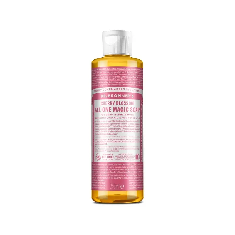 JÁBON LÍQUIDO BIO 240 ML FLOR CEREZ