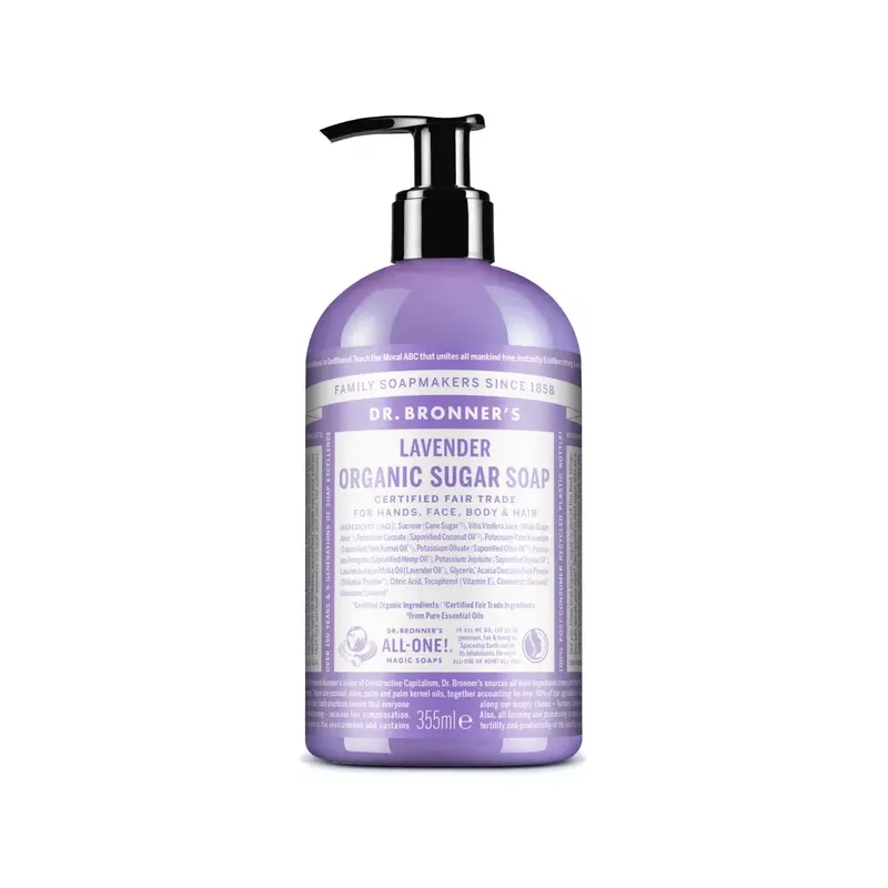JABONES DE AZÚCAR BIO 355 ML LAVAND