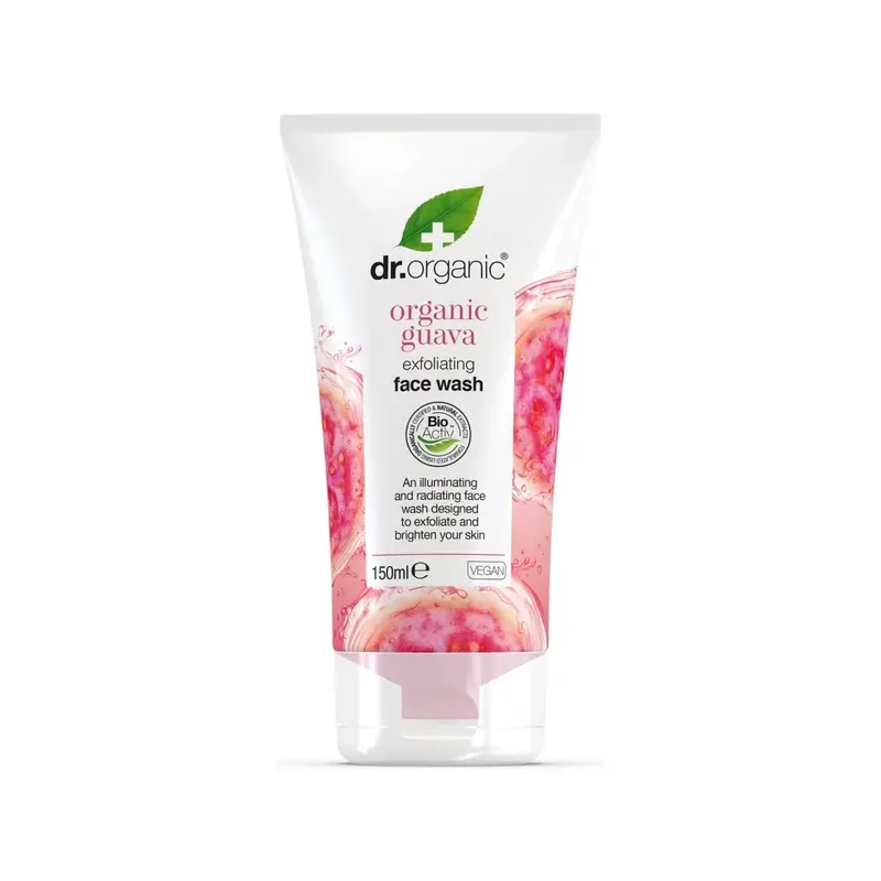 LIMPIADOR FACIAL EXFOLIANTE con Vitamina C de Guayaba Piel Cansada-Apagada 150ml