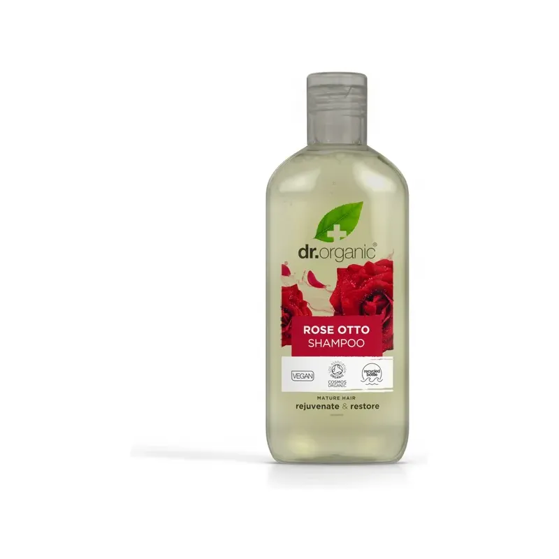 CHAMPÚ ROSA DAMASCENA PARA CABELLO seco y fino 265 ml