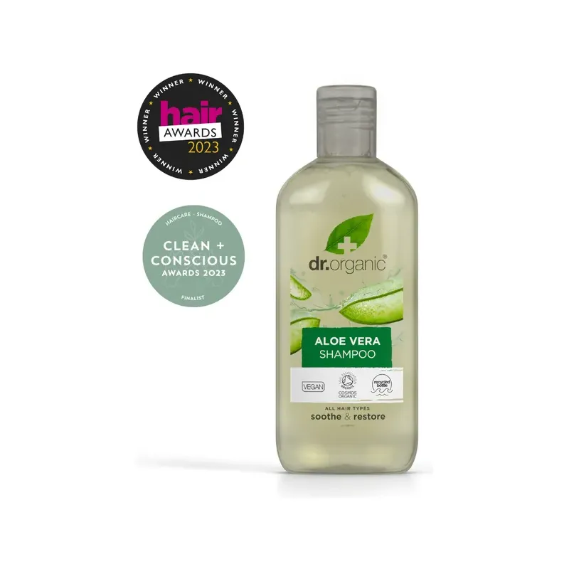 CHAMPÚ DE ALOE VERA PARA TODO TIPO de cabello 265 ml