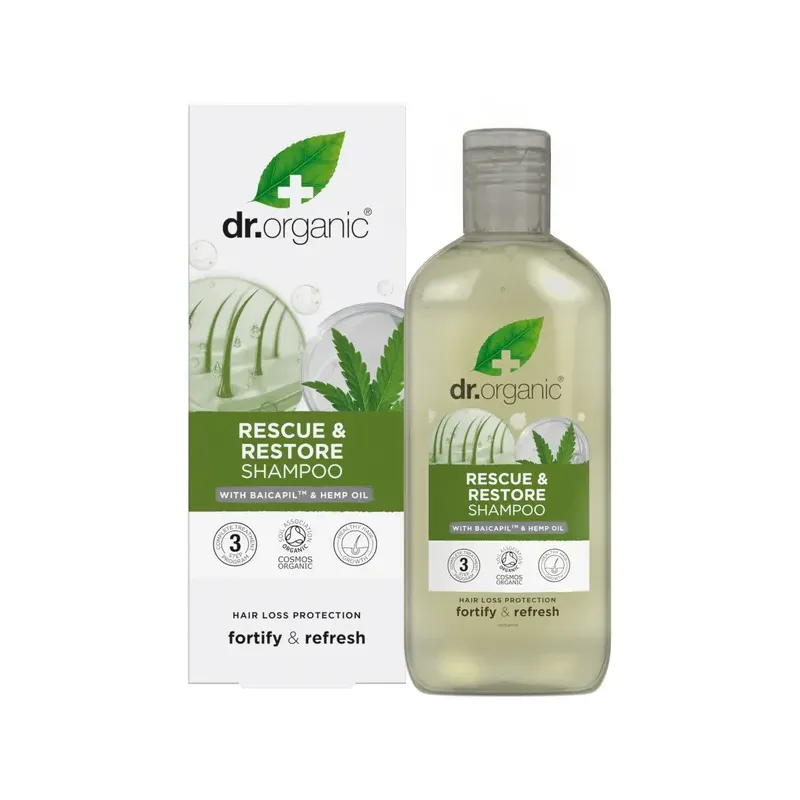 CHAMPÚ RESCATE DE CÁÑAMO PARA cabello fino-anticaida 265ml