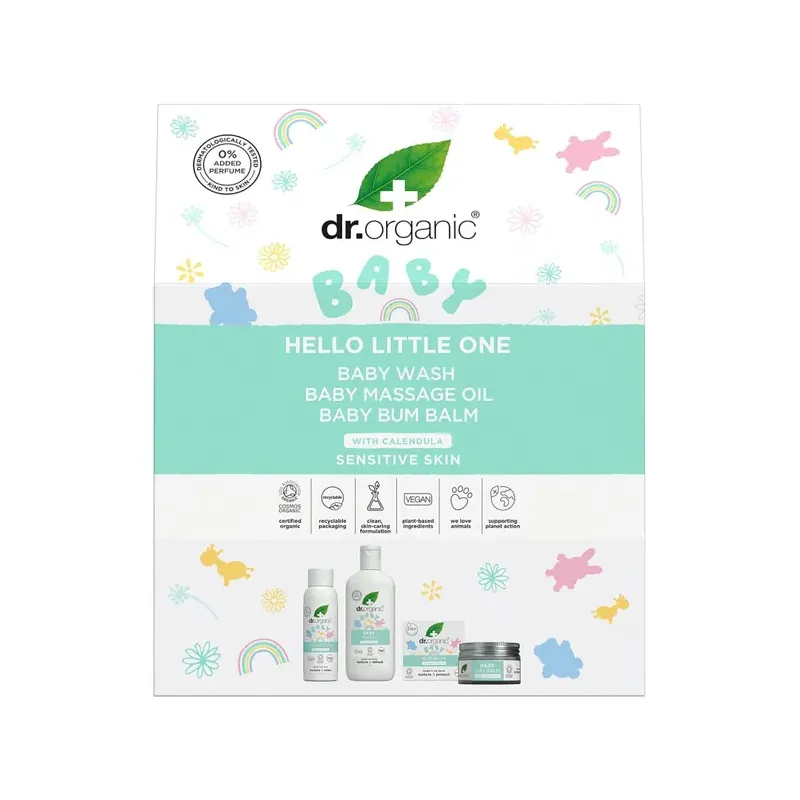 SET BEBE (CHAMPÚ Y GEL DE BAÑO, ACE ITE DE MASAJE Y BALSAMO CULITO 35g, 250ml, 150ml