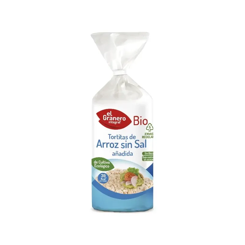 TORTITAS DE ARROZ SIN SAL AÑADIDA B