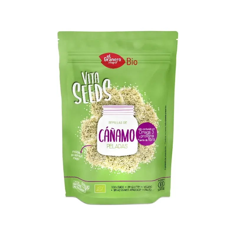 VITASEEDS SEMILLAS DE CÁÑAMO PELADO