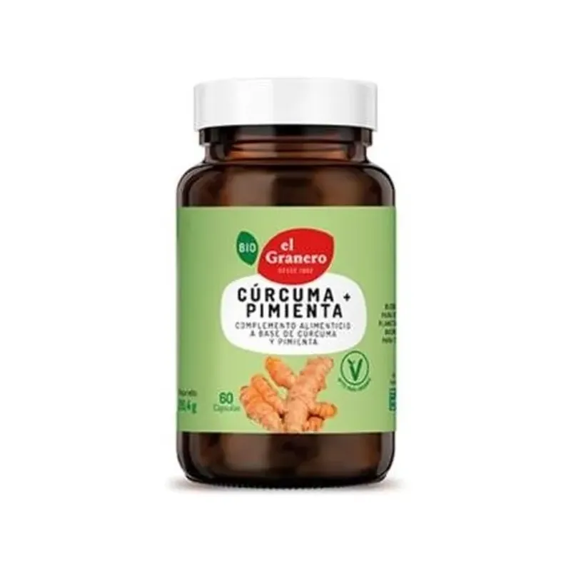 CÚRCUMA + PIMIENTA BIO, 60 CÁP. 440