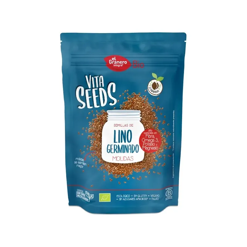 VITASEEDS LINO GERMINADO BIO, 200 G