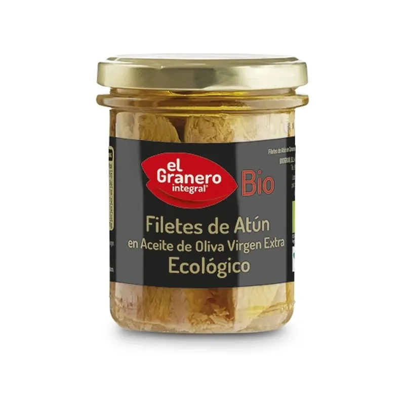 FILETES DE ATÚN BIO, 195 G