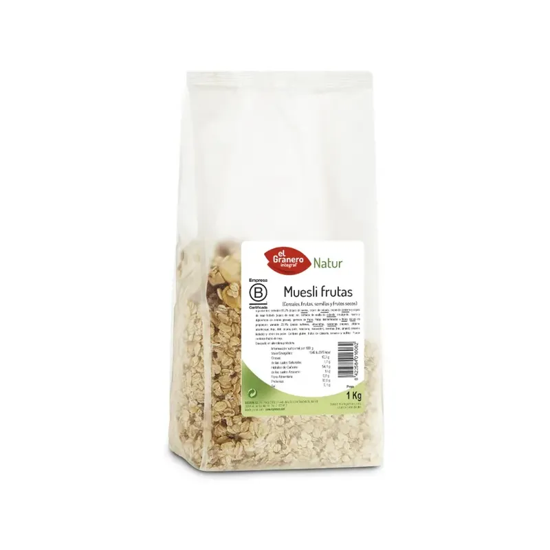 MUESLI FRUTAS, 1 KG