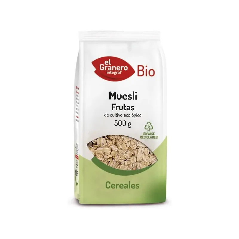 MUESLI FRUTAS BIO, 500 G