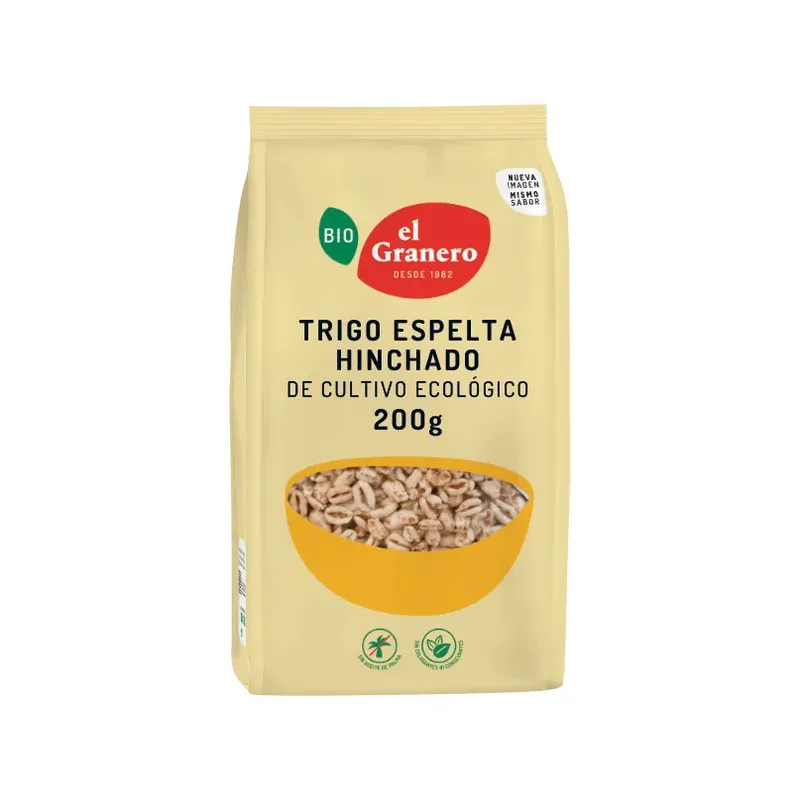 TRIGO ESPELTA HINCHADO BIO, 200 G