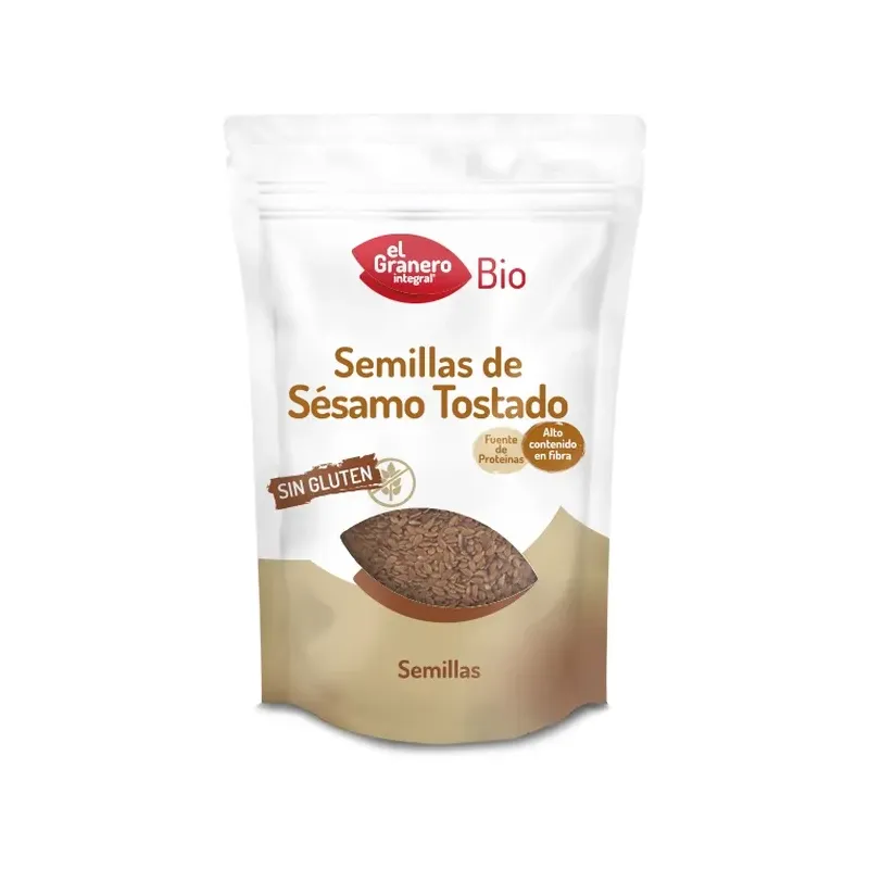 SEMILLAS DE SÉSAMO TOSTADO BIO, 400
