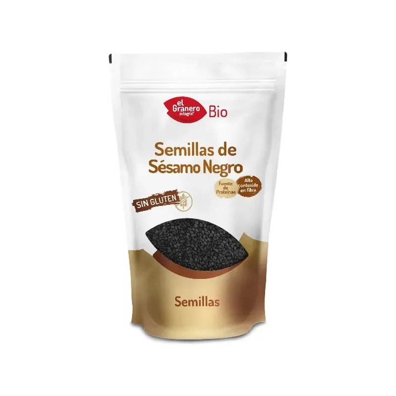 SEMILLAS DE SÉSAMO NEGRO BIO, 200 G